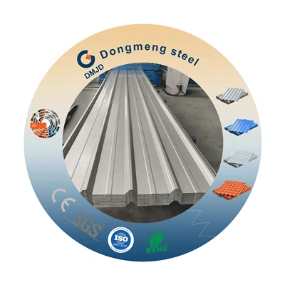 Esimaalattu aallotettu metallikattolevy